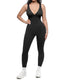 Full Body Sculpting Seamless Deep V-Neck Bodysuit