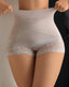 Tummy-Sculpting Cross-Compression High-Waist Lace Shaper Shorts