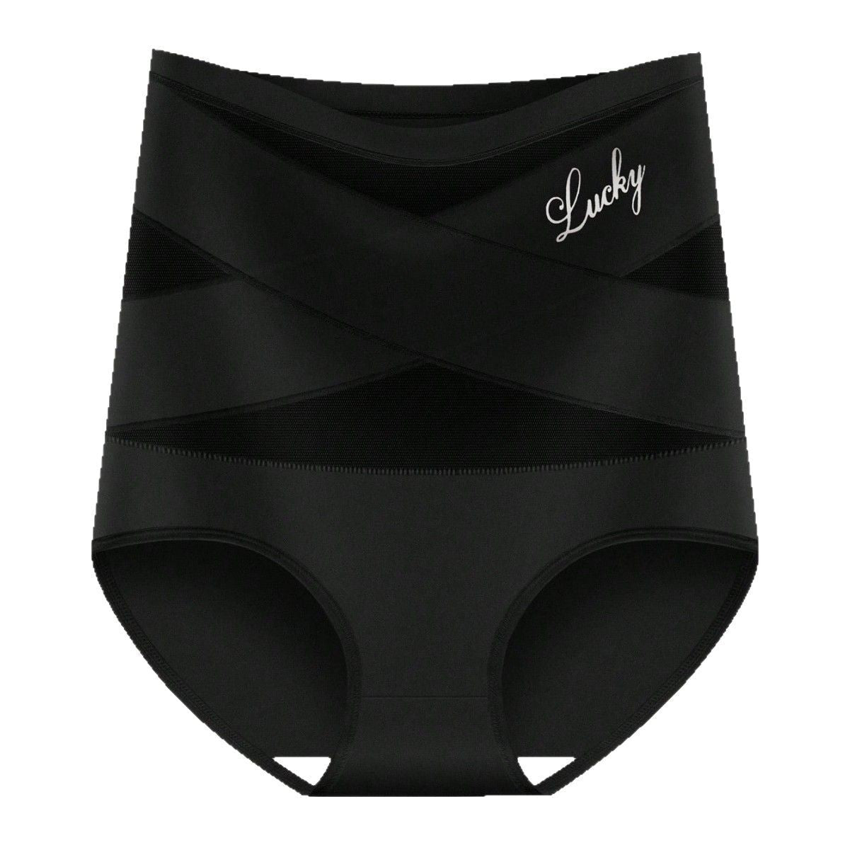 Tummy Control High-Waisted Mesh Shaping Panties