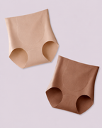 Tummy-Flattening High-Waist Seamless Sculpting Briefs