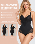 Lace Tummy Control Sculpting Shaping Bodysuit