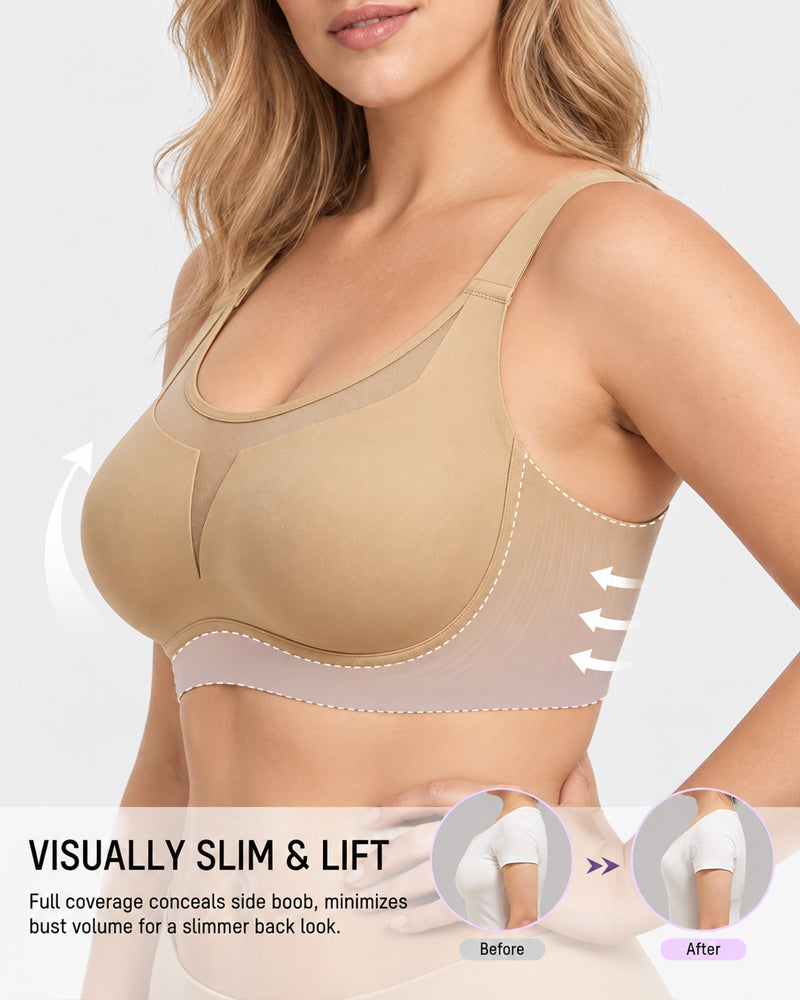 Wireless Lift Support Full Coverage Comfort Bra