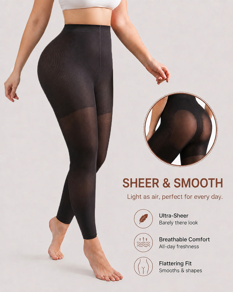 Women's Seamless Elastic Compression Pantyhose