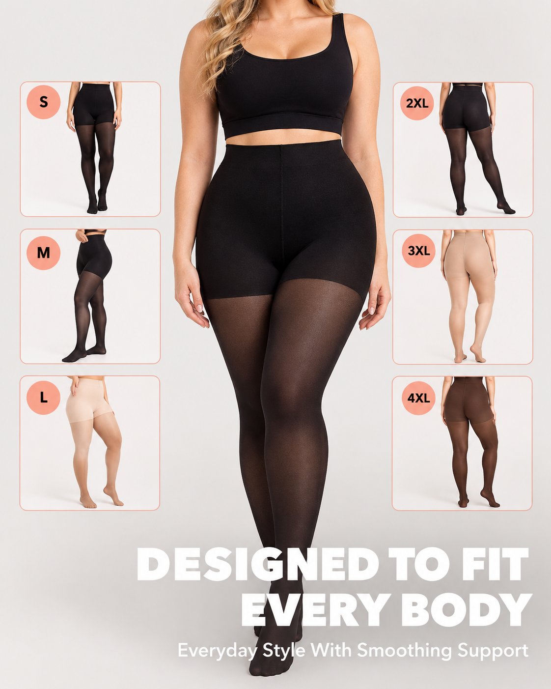 Tummy Control Butt Lifting Shaping Leggings