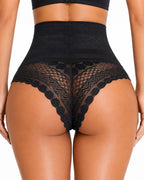 High Waist Breathable Mesh Shaping Panties