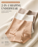 Ice Silk High Waist Tummy Control Shaping Panties