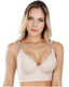 Back-Smoothing Push-Up Wide-Back Longline Bra