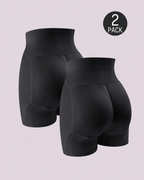 Butt-Lifting High-Waist Padded Thigh-Slimming Shaper Shorts