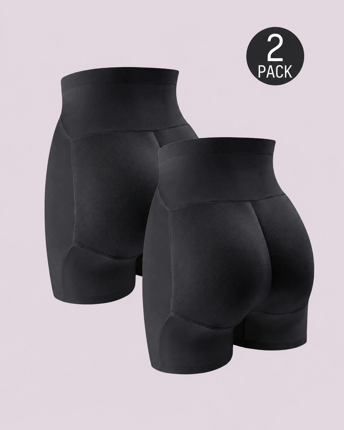 Butt-Lifting High-Waist Padded Thigh-Slimming Shaper Shorts