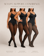 Paneled Fleece-Lined Tummy Control Footed Bodysuit