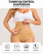 Firm Tummy Control Adjustable Shaping Briefs
