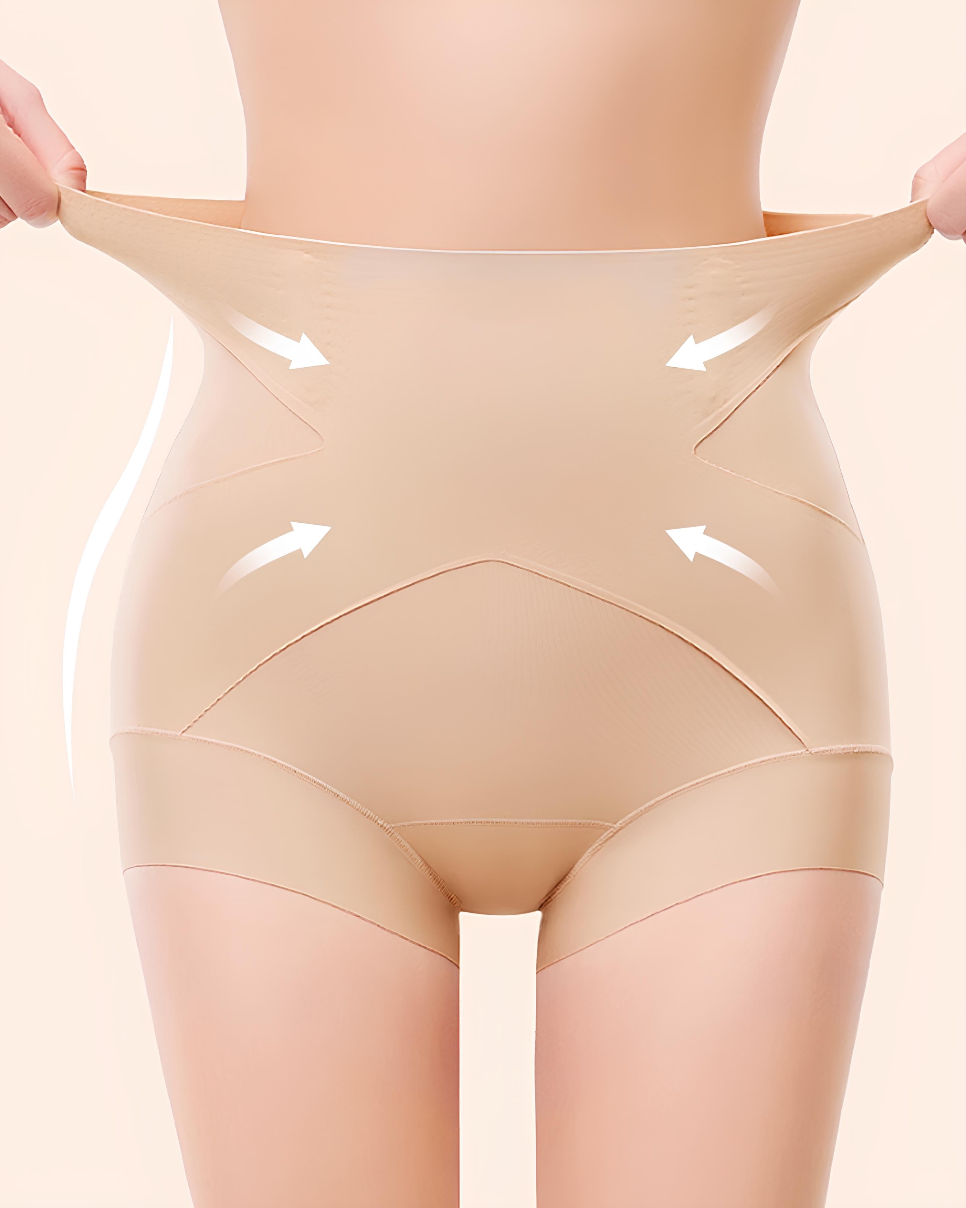 Tummy-Control X-Compression High-Waist Seamless Shaper Shorts Main image