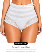High Waist Breathable Mesh Shaping Panties