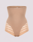 Waist-Sculpting High-Rise Mesh Butt-Lift Shaper Shorts
