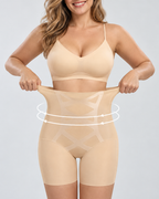 High-Waist Tummy Control Shaping Shorts