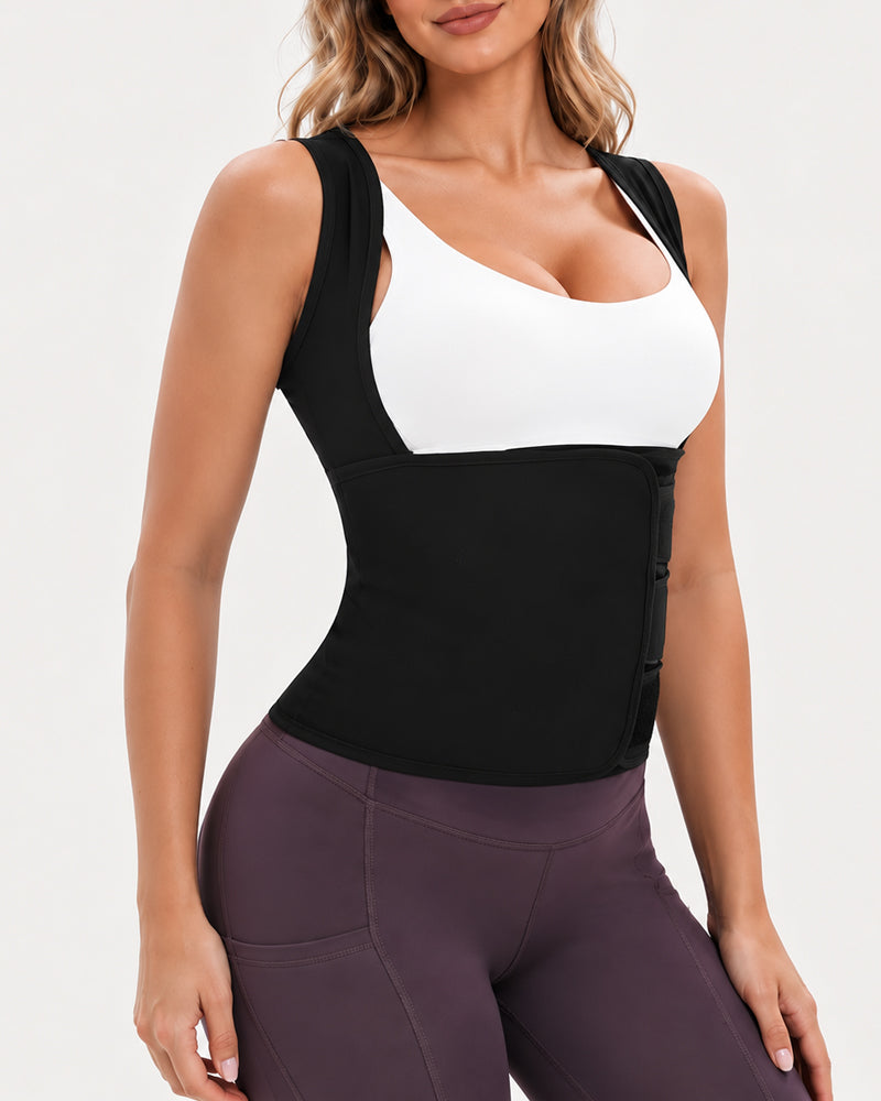 High-Performance Quick-Drying Sauna Sports Vest