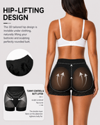 Seamless Butt Lifter Cross-Waist Lace Shaper Panty