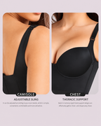 Push-Up Longline Underwire Support Bra