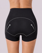 Tummy-Control X-Compression High-Waist Seamless Shaper Shorts