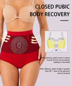 Thermal Tummy-Control High-Waist Breathable Shaping Briefs