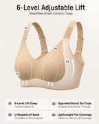 V Neck Wireless Seamless Comfort Bra