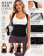 High-Performance Quick-Drying Sauna Sports Vest