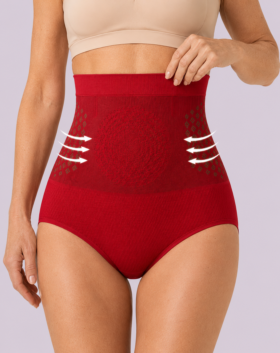 Thermal Tummy-Control High-Waist Breathable Shaping Briefs
