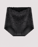 High Waist Tummy Control Lace Cotton Briefs