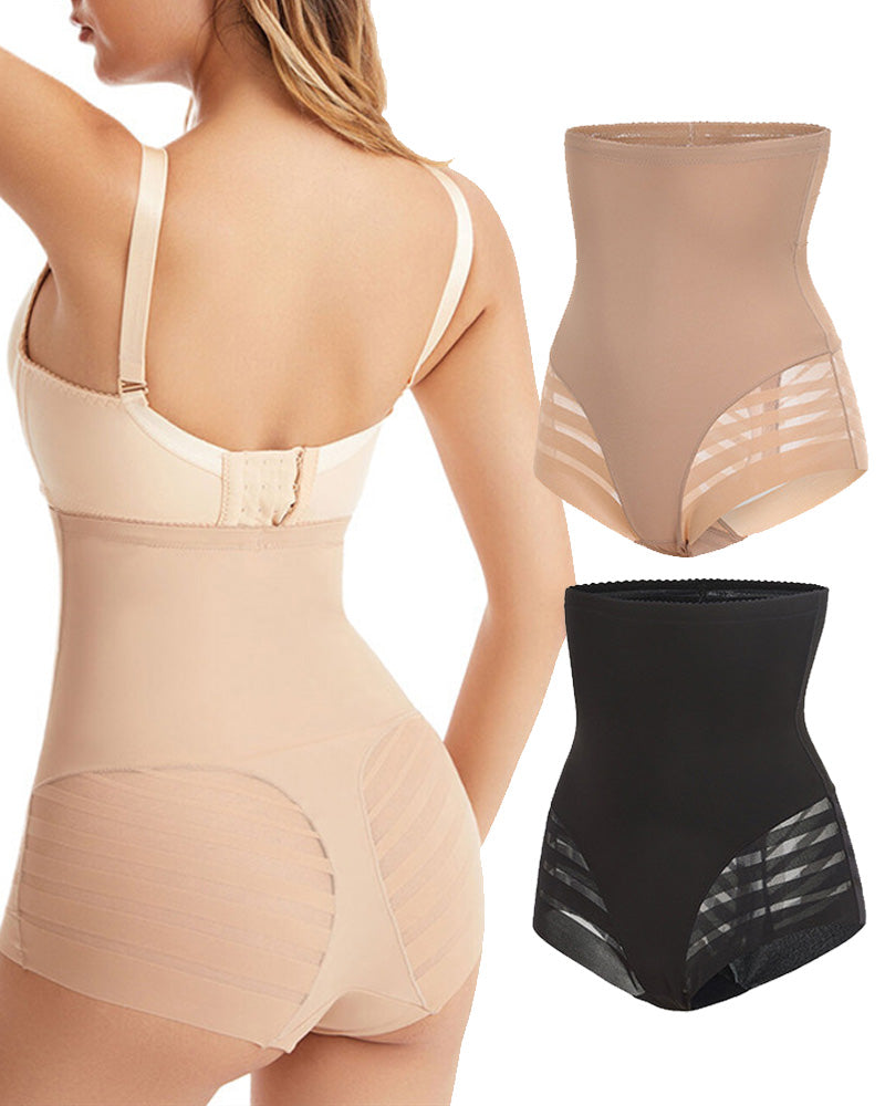 Waist-Sculpting High-Rise Mesh Butt-Lift Shaper Shorts Secondary image