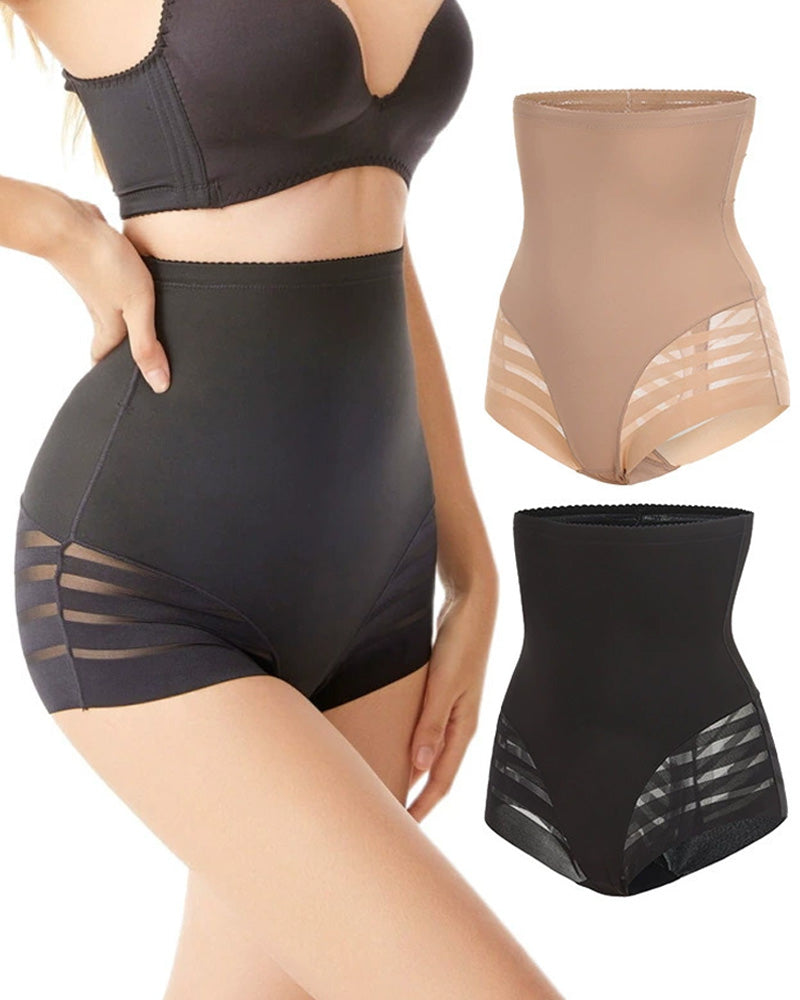 Waist-Sculpting High-Rise Mesh Butt-Lift Shaper Shorts Main image