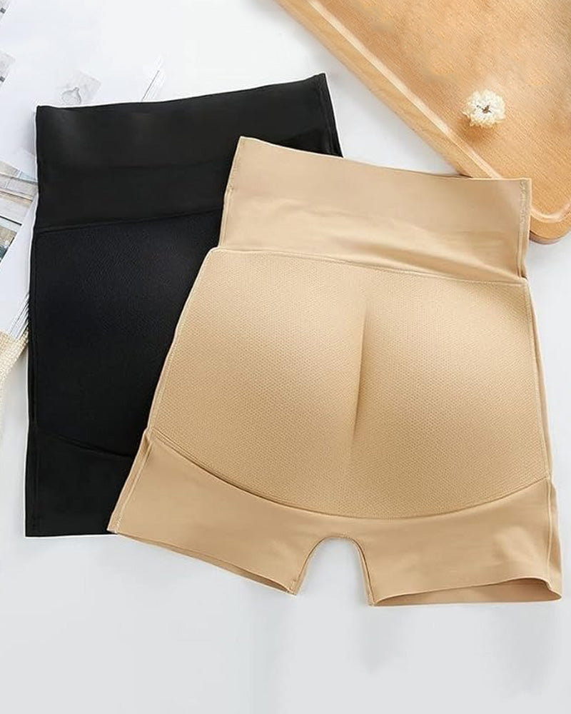 Butt-Lifting High-Waist Padded Thigh-Slimming Shaper Shorts