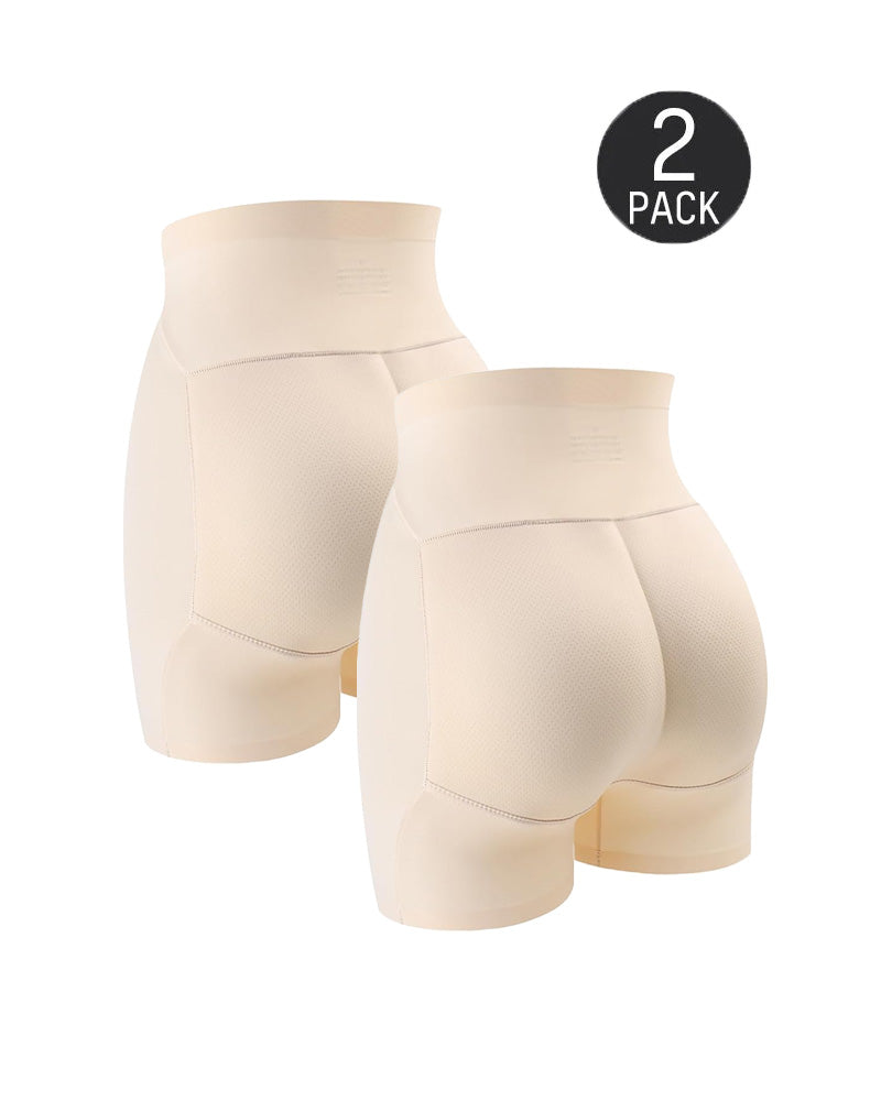 Butt-Lifting High-Waist Padded Thigh-Slimming Shaper Shorts
