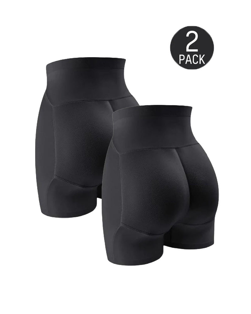 Butt-Lifting High-Waist Padded Thigh-Slimming Shaper Shorts