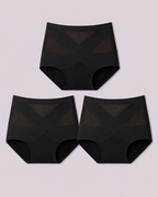 Tummy Control Cross-Compression Seamless Briefs