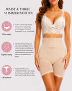 Tummy Control & Butt Lifting Seamless High-Waist Shaper Shorts