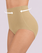 Tummy-Flattening High-Waist Seamless Sculpting Briefs