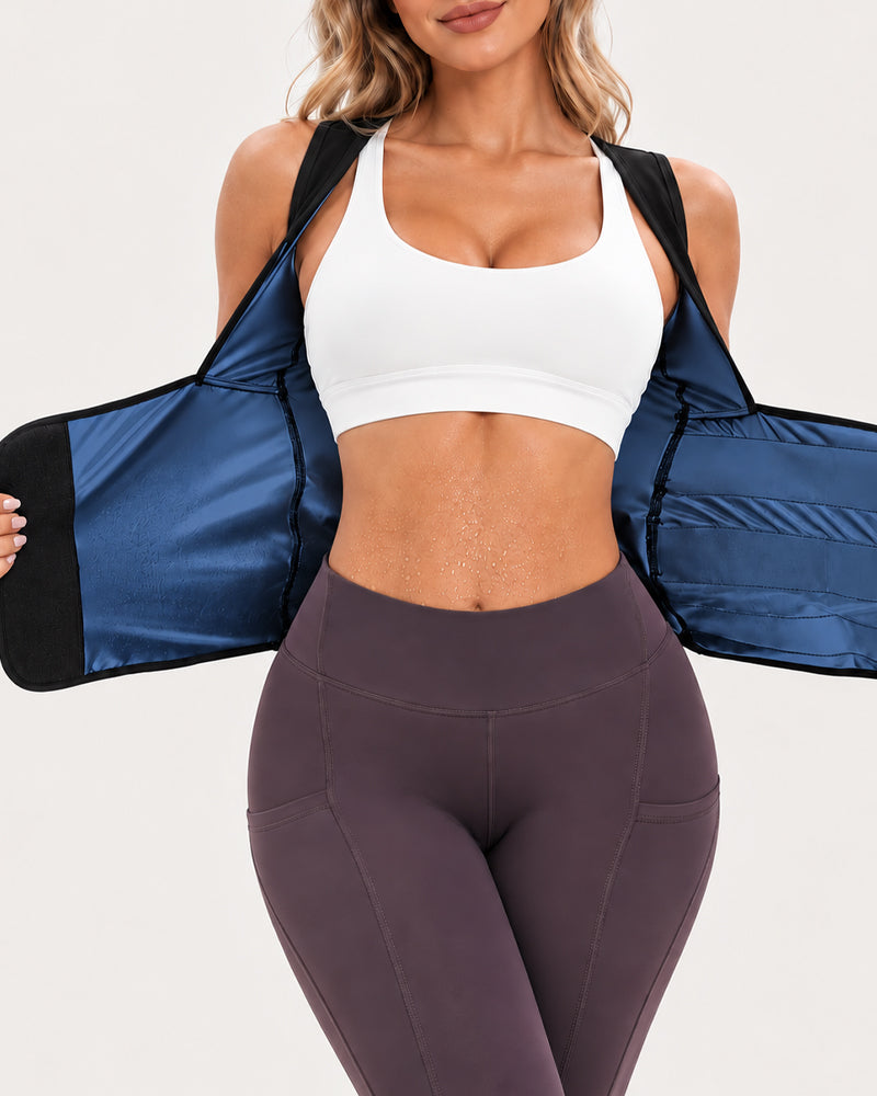 High-Performance Quick-Drying Sauna Sports Vest