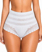 High Waist Breathable Mesh Shaping Panties