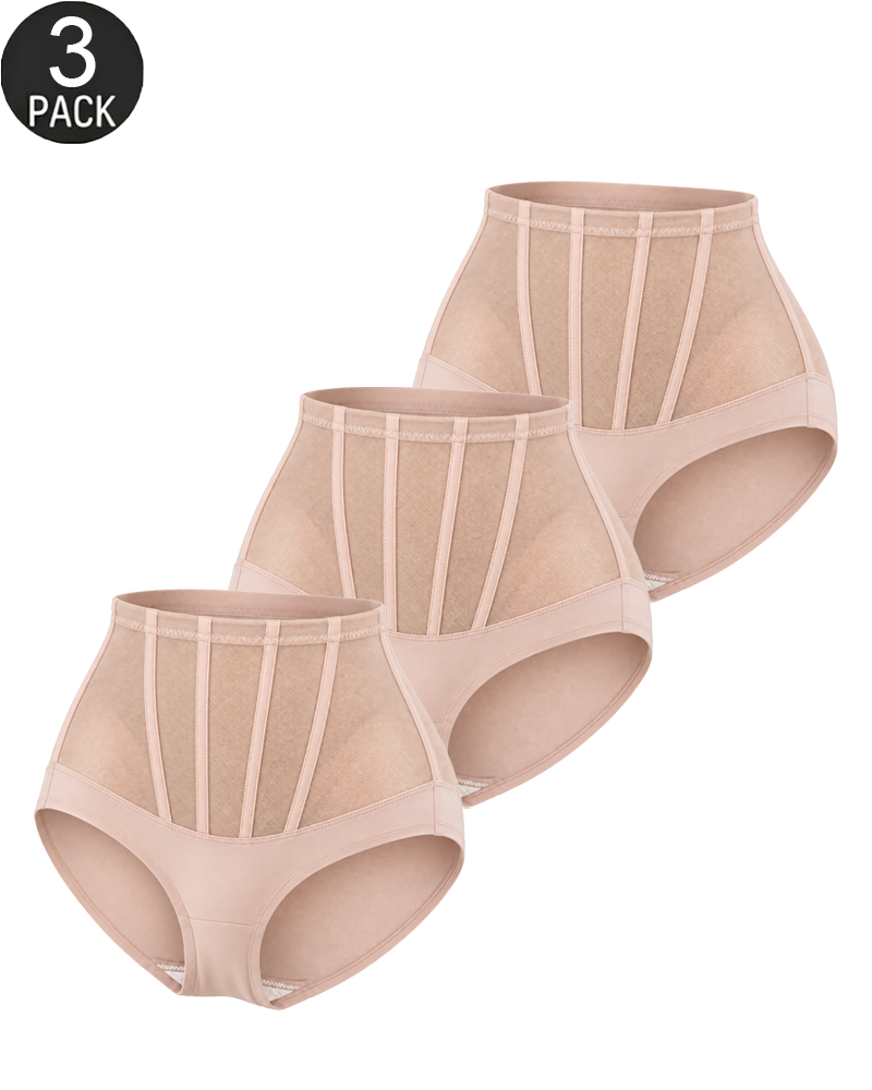 Tummy Control Mesh Shaping Panties
