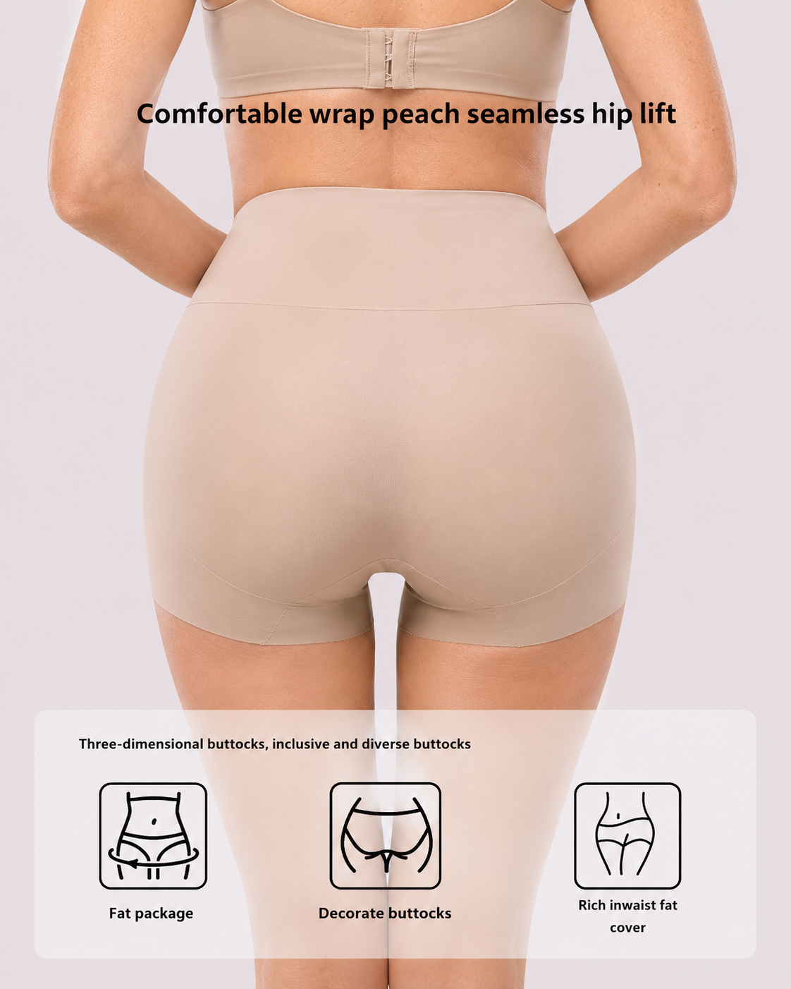 Tummy-Control X-Compression High-Waist Seamless Shaper Shorts
