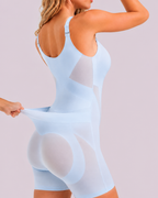 Ultra-thin Breathable Seamless Tummy Control Easy-to-Wear Shapewear Bodysuit