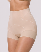 Tummy-Control X-Compression High-Waist Seamless Shaper Shorts