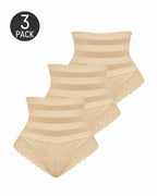High Waist Breathable Mesh Shaping Panties