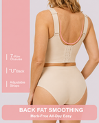 Wireless Push Up Seamless Full Coverage Bra