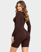 Long Sleeve Easy-Access Butt Lifting Bodyshaper