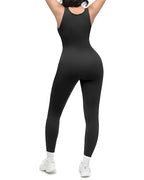 Full Body Sculpting Seamless Deep V-Neck Bodysuit