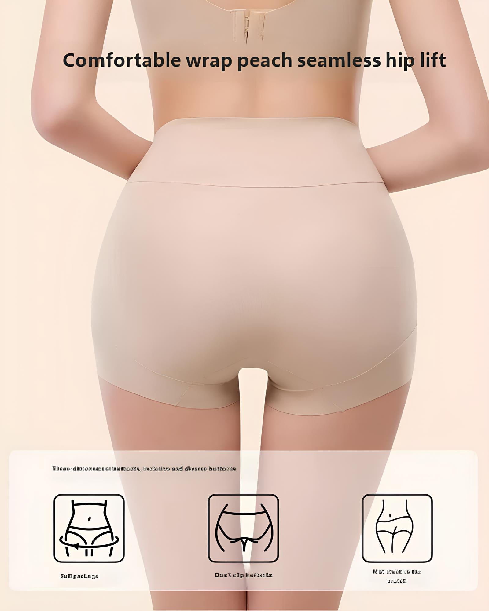 Tummy-Control X-Compression High-Waist Seamless Shaper Shorts