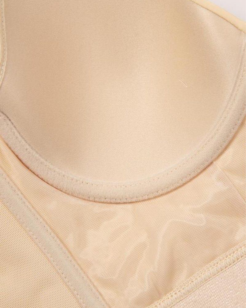 Push-Up Longline Underwire Support Bra
