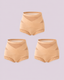 Tummy-Smoothing Crossover Mesh Lace Shaping Boyshorts