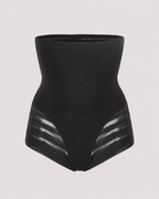 Waist-Sculpting High-Rise Mesh Butt-Lift Shaper Shorts